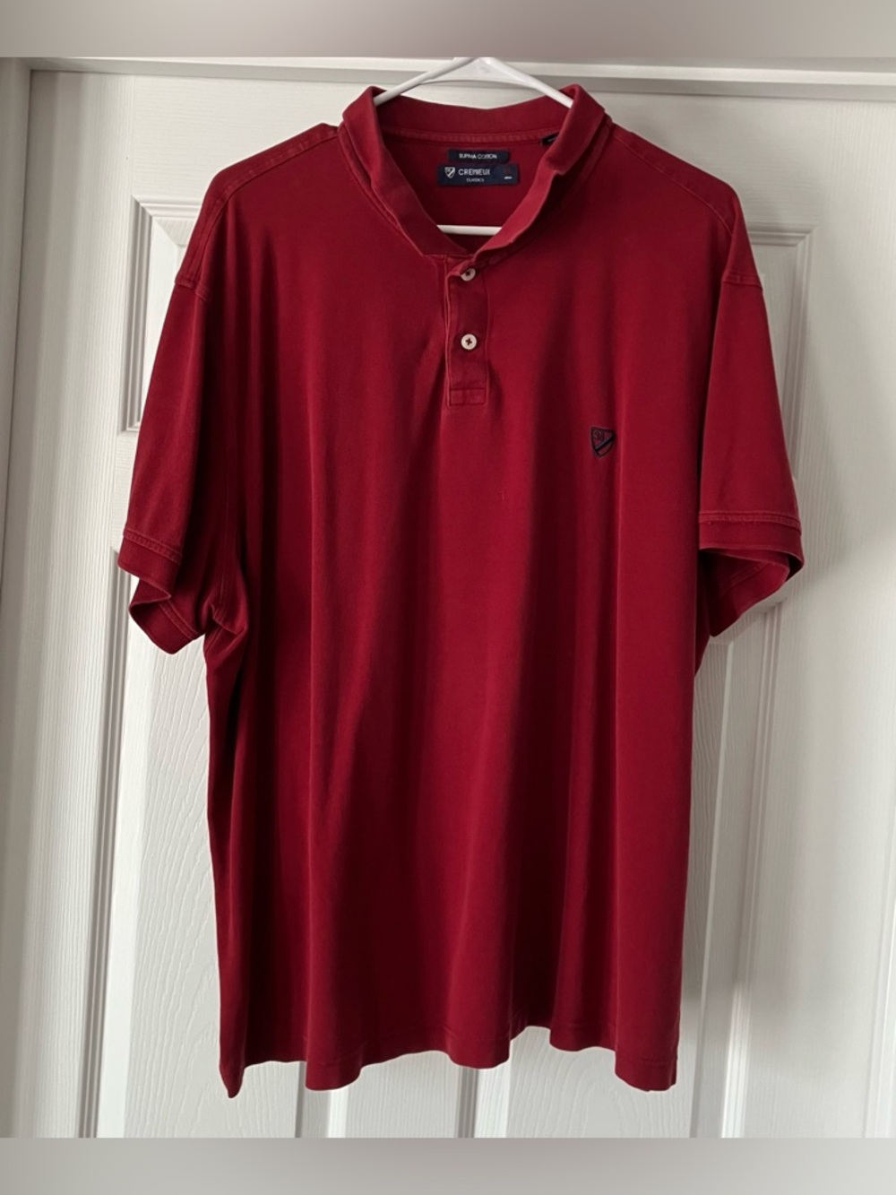 Cremieux Classics Burgandy Polo XXL